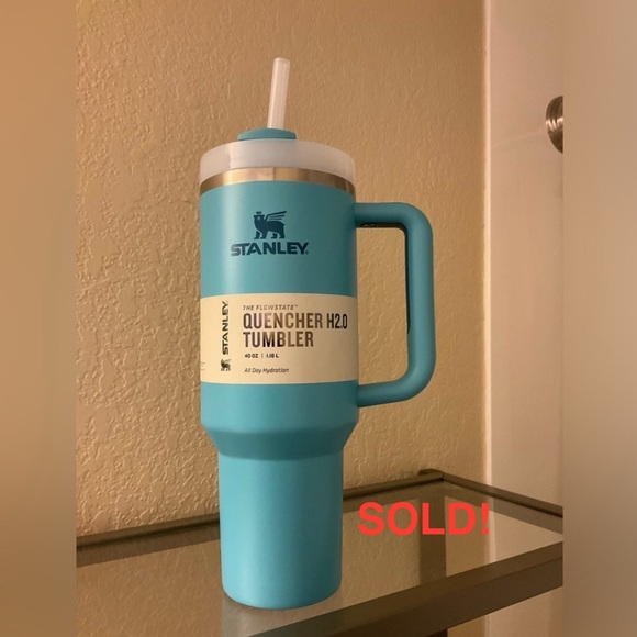 👀 PRICE DROP 👀 40oz Pool Color. 💥SOLD OUT - CLOSET CLOSING💥 - Picture 1 of 4